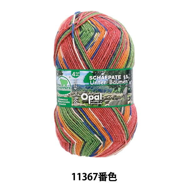 ���å��䡼�� �ӻ� �إ��㡼�եѡ���15 4ply 11367�ֿ��� Opal ���ѡ���