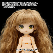 ドール パーツ 『ドール用ウィッグ 細三つ編み 4～5インチ
