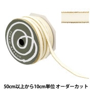 数量5から】 リボン 『ソフトメタリックリボン 3209 ゴールド 幅約1.2