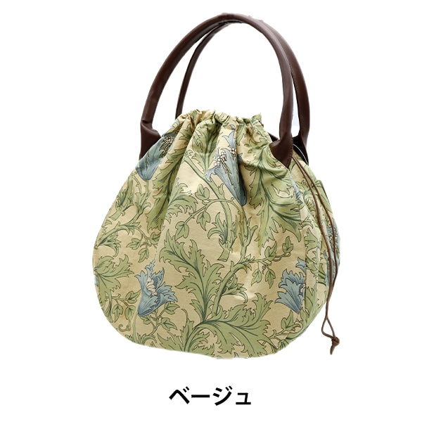 バッグ 『BEST OF MORRIS柄 巾着バッグ BE-LBL B1-8217-22BE