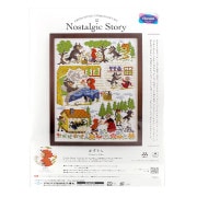 刺しゅうキット 『刺しゅうを楽しむプリントクロス 高橋亜紀うさぎの