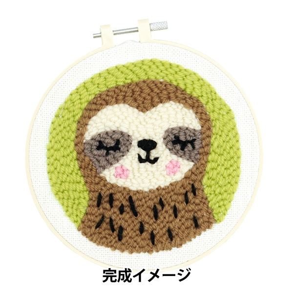 動画付き】 刺しゅうキット 『Enjoy Craft パンチニードルキット