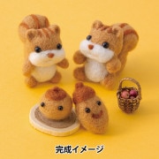 羊毛フェルトセール】 羊毛フェルトキット 『ネオンカラーアニマルズ