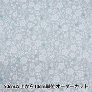 数量5から】 生地 『オックス 刺繍柄 花 ピンク OX1013-1A』 生地,柄