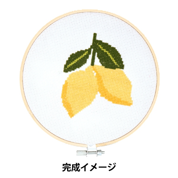 動画付き】 刺しゅうキット 『Enjoy Craft クロスステッチ刺繍