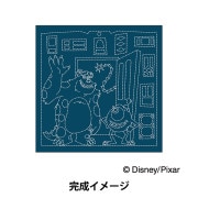 刺しゅうキット 『刺し子キット ふきん リラックマ まえうしろ 30036-1