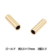 金具 『リボン止め 10mm アンティークゴールド 10個入り』 ビーズ