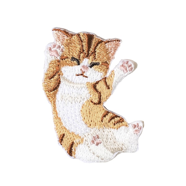 ネコぱら　刺繍ワッペン　全7種セット wp-cats_cart.jpg