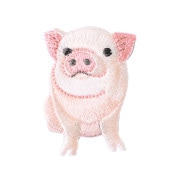 ワッペン 『アクションアニマルズワッペン ダンシングキャット YKW-2-A