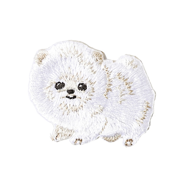 ワッペン 『刺繍ワッペン BABY ANIMAL ポメラニアン H459-157-5