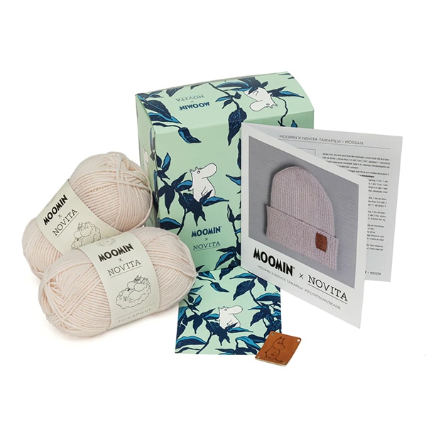 �Ԥ�ʪ���å� ��MOOMIN��NOVITA BEANIE KIT ���եۥ磻�ȡ� NOVITA �Υ����� �Υӡ���