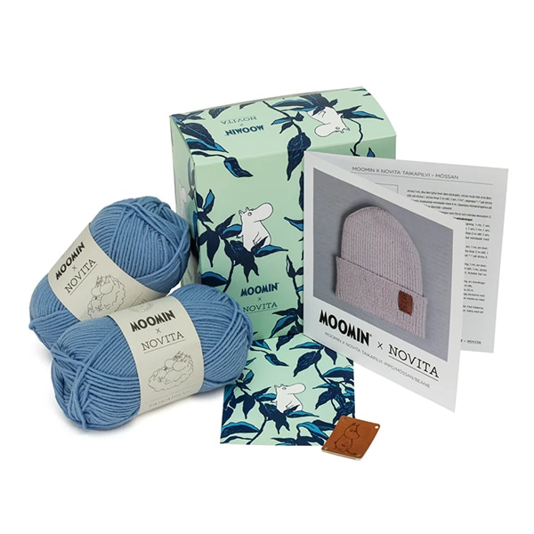 �Ԥ�ʪ���å� ��MOOMIN��NOVITA BEANIE KIT �֥롼�� NOVITA �Υ����� �Υӡ���
