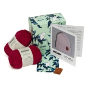 MOOMIN たのしいムーミンキット 95～110号までの16冊セット 編み物キット 『MOOMIN×NOVITA BEANIE KIT ブルー』 NOVITA ノヴィタ