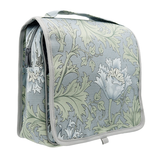 収納ケース 『BEST OF MORRIS柄マルチケース ハンドル付 グレージュ K1