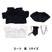 ma⭐︎ぬい服 ぬいぐるみ服 『ジャケット 黒 Mサイズ MPA-22』 手芸
