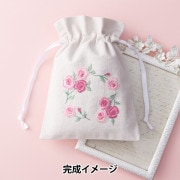 刺しゅうキットセール】 刺しゅうキット 『フラワーガーデン ハンカチ