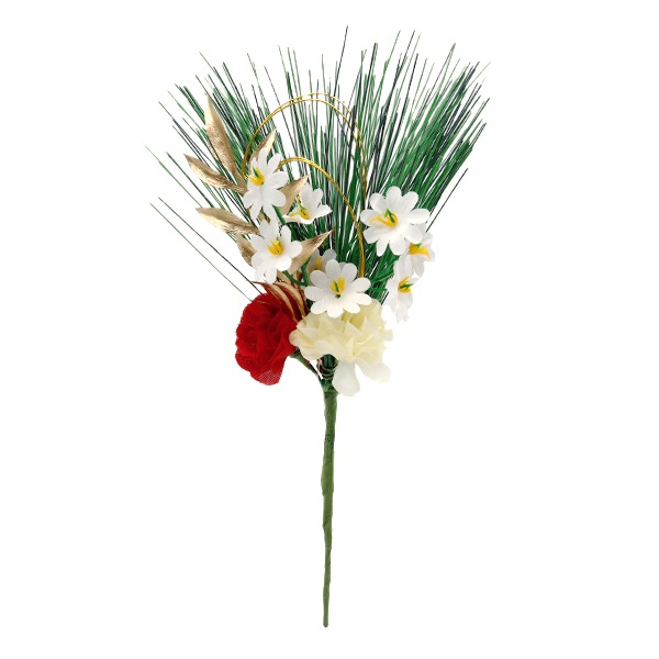 造花 シルクフラワー 『お正月ピック 0711』 【ユザワヤ限定商品