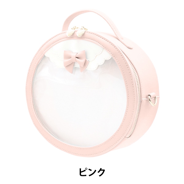 バッグ 『窓付き3wayバッグ ピンク DP-03-PK』 手芸,カントリードール