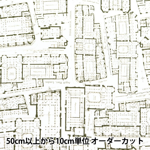 数量5から】 生地 『リバティ・ファブリックス タナローン ブルー