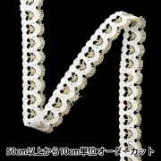 数量5から】 手芸ブレード 『レースブレード ブルー ISY-6-24-106