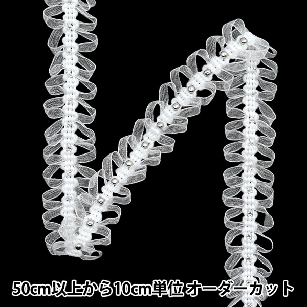 数量5から】 手芸ブレード 『レースブレード ホワイト ISY-6-24-125