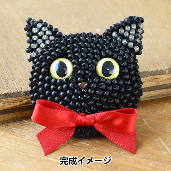No.173❤黒猫❤美男❤レジン❤ヘアゴム ブローチ 新作☆再販不可✖︎NO.2845秋を迎える黒猫 レジンヘアゴム