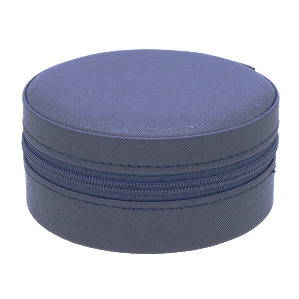 小物入れ 『ジュエリーボックス ラウンド ネイビー JB-R2』 生活雑貨