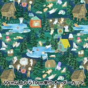 数量5から】 生地 『60ローンデジタルプリント 22fabric メルシーン