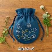 刺しゅうキット 『フラワーガーデン ミモザ 204』 戸塚刺しゅう