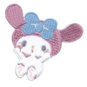 数量5から】 生地 『オックス マイメロディ モモメロアカメロ柄