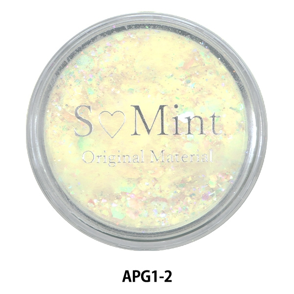レジン材料 『アクリルパウダー グリッター シリーズ1 2番色 APG1-2