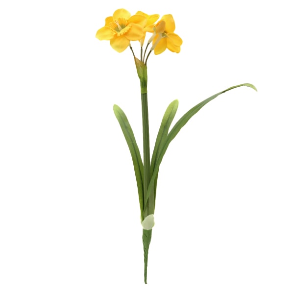 造花 シルクフラワー 『日本水仙 イエロー V24231-004』 フラワー