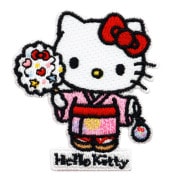 ワッペン 『2WAY刺しゅうワッペン ハローキティ かき氷 H459-161-002