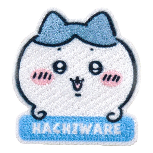 ワッペン 『ちいかわ ぷちんと シール&アイロンワッペン ハチワレ お