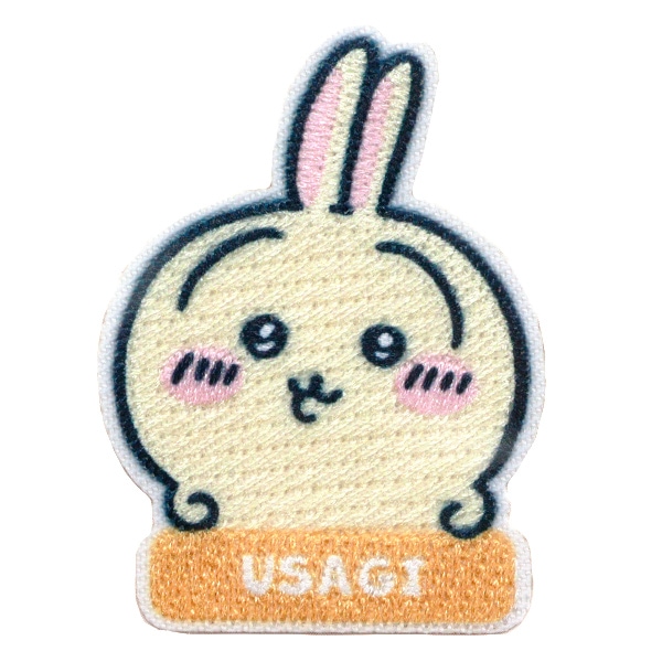 ワッペン 『ちいかわ ぷちんと シール&アイロンワッペン うさぎ