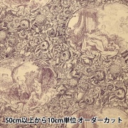 数量5から】 生地 『ローラ アシュレイ プリント オックス ゴス