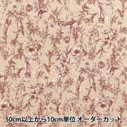 現品限り】【数量5から】 生地 『ローラ アシュレイ プリント シャー