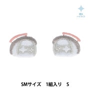 ワッペン 『ぬいにょんワッペン フェイスメイク Sサイズ YZNW-04