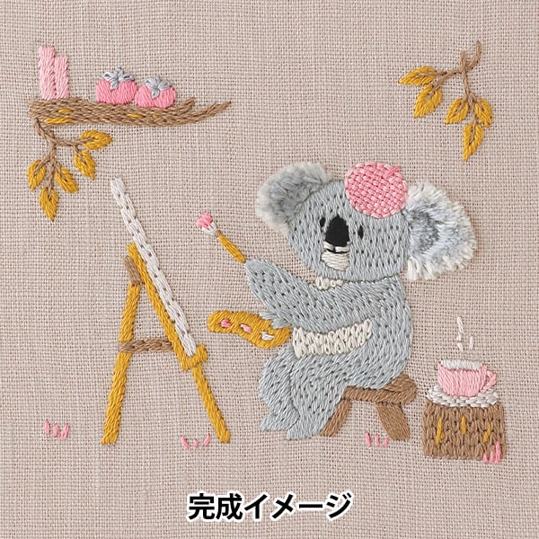 絵画（刺繍） 楽天市場】刺繍 キット COSMO（ルシアン） 石井寛子 ねこと