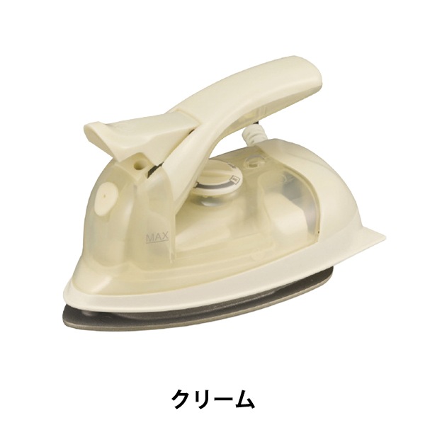 アイロン本体 『ミニスチームアイロン クリーム DMS-2103 CR