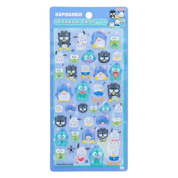 文具 『ボンボンドロップシール サンリオキャラクターズ はぴだんぶい