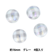 手芸パーツ 『ペイントビーズ オーロラビーズ 14mm ホワイト PTB-08