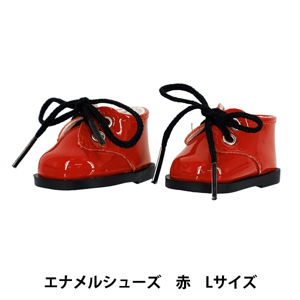 ぬいぐるみ衣装 『mpa select エナメルシューズ Lサイズ 赤 MPA-56C