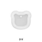レジンモールド 『シリコンモールド タグシリーズ クマ MO-6』|レジン|ビーズ