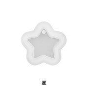 レジンモールド 『シリコンモールド タグシリーズ 星 MO-7』|レジン|ビーズ
