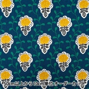 【数量5から】 生地 『う早この布 オックス フローレンス ブルー×イエロー ACS1139-C』 COTTON KOBAYASHI コットンこばやし 小林繊維|種類から探す|生地