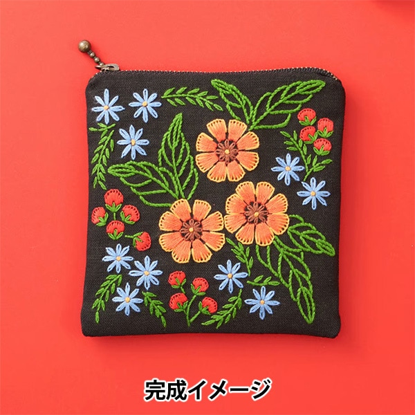 花柄刺繍 ポインテッドトゥシューズ 花柄刺繍 ポインテッドトゥシューズ