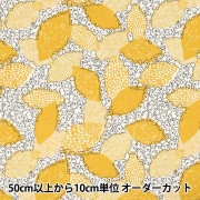 数量5から】 生地 『echino (エチノ) 綿麻シーチング bright ブルー