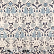 数量5から】 生地 『綿麻キャンバス つばき (椿) KSP-5375-A』 COTTON