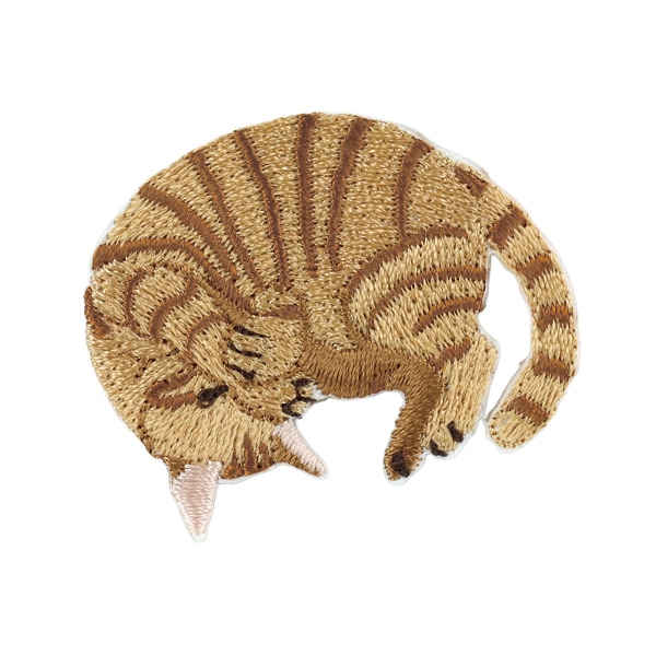 ワッペン 『ネコ!NEKO!ネコ! まぶしい寝 H459-162-8』 Hamanaka